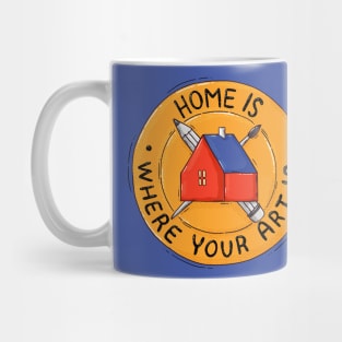 HOME IS Mug
